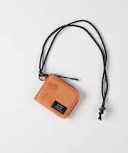 ライトオンベーシック フェイクスエードミニウォレット