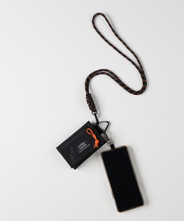 ライトオンベーシック ネックストラップ付ミニウォレット