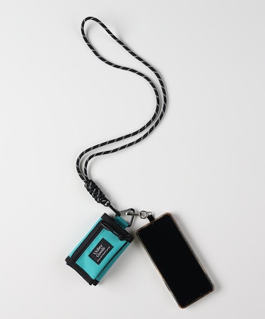 ライトオンベーシック ネックストラップ付ミニウォレット