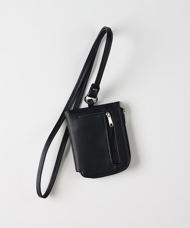 ライトオンベーシック フェイクレザーミニウォレット