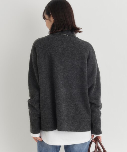 ハニーサックルローズ ハイネックセーター