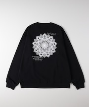 リファービッシュ バックプリントスウェットプルオーバー