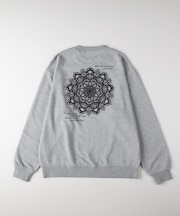 リファービッシュ バックプリントスウェットプルオーバー