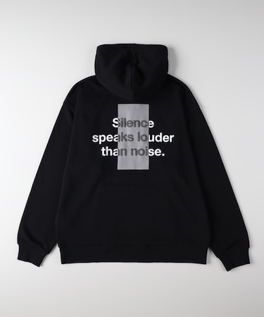 リファービッシュ スクリーンプリントプルオーバーパーカー