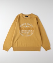 バックナンバー アクリルサークルロゴクルーネックセーター