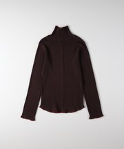 ハニーサックルローズ 配色ハイネックセーター