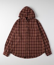 ハニーサックルローズ チェックビッグシャツ