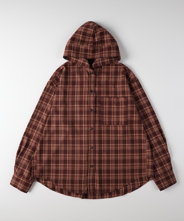 ハニーサックルローズ チェックビッグシャツ