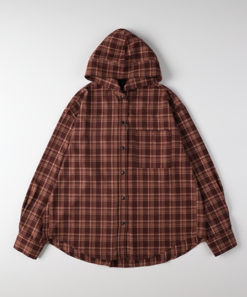 ハニーサックルローズ チェックビッグシャツ