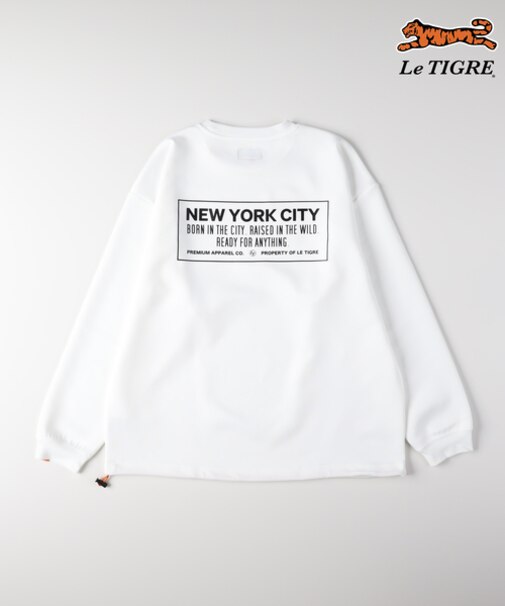 ルティグレ ダンボールバックロゴプルオーバー