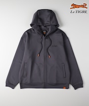 ルティグレ ダンボールロゴフルジップパーカー