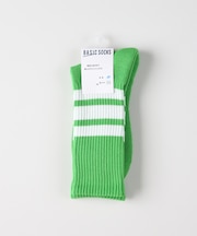 ベーシックソックス ラインリブレギュラーソックス