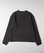 バックナンバー 畔編みクルーネックセーター