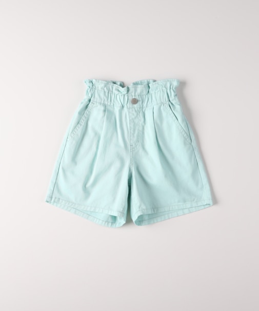 ヴィヴィアンブルー ウエストフリルショートパンツ