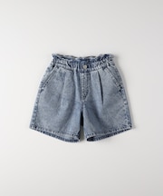 ヴィヴィアンブルー ウエストフリルショートパンツ