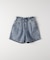 ヴィヴィアンブルー ウエストフリルショートパンツ