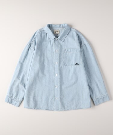 リファービッシュ ワンポイント刺繍シャツ