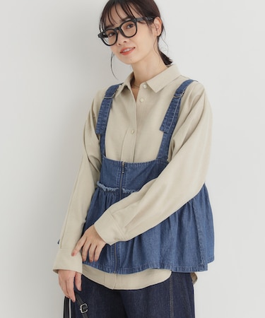 ハニーサックルローズ デニムＺＩＰ２ＷＡＹキャミ