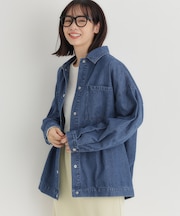 ハニーサックルローズ デニムビッグシャツ