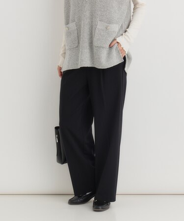 ハニーサックルローズ ポンチワイドパンツ