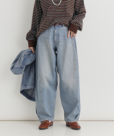 ハニーサックルローズ デニムコクーンパンツ