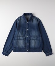バックナンバー デニムフルジップブルゾン