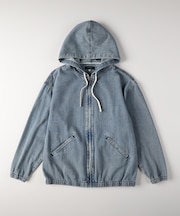 バックナンバー デニムフルジップパーカー