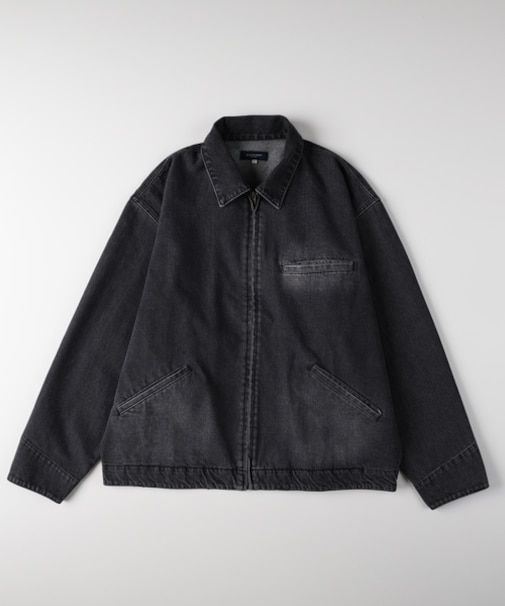 バックナンバー デニムフルジップジャケット