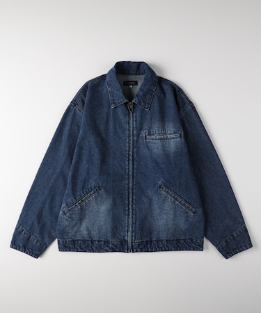 バックナンバー デニムフルジップジャケット