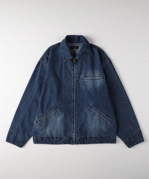 バックナンバー デニムフルジップジャケット