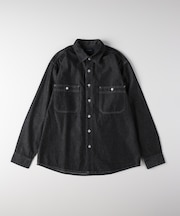 バックナンバー デニムロングスリーブシャツ