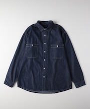 バックナンバー デニムロングスリーブシャツ