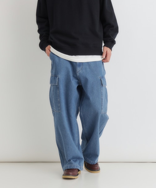 バックナンバー デニムカーゴパンツ