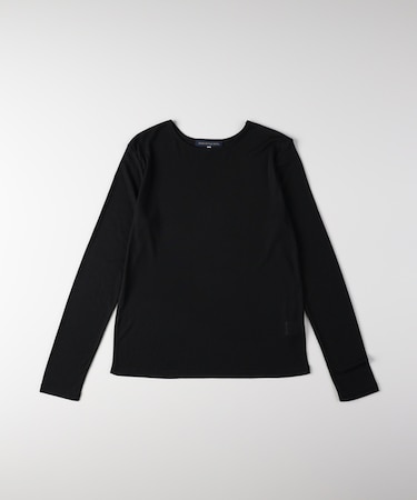 ハニーサックルローズ シアークルーネック長袖Tシャツ