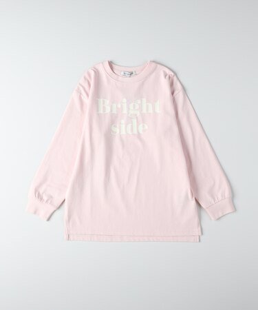 ヴィヴィアンブルー フロントロゴチュニック長袖Ｔシャツ