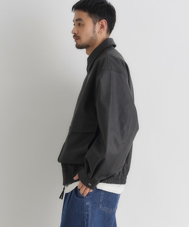 バックナンバー フェイクレザーフライトＪＫＴ