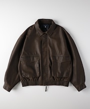 バックナンバー フェイクレザーフライトＪＫＴ