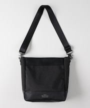 バックナンバー 杢調ポリコンビスクエアショルダーバッグ