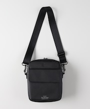 バックナンバー 杢調ポリコンビスクエアミニショルダーバッグ