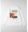 バックナンバー バックアートグラフィックロングスリーブＴシャツ