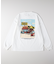 バックナンバー バックアートグラフィックロングスリーブＴシャツ