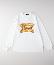 バックナンバー グラフィックロゴロングスリーブＴシャツ