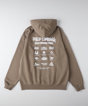 フィリップ・ランバン 「Philip Lumbang」プリントスウェットパーカー