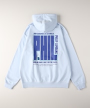 フィリップ・ランバン 「Ｐｈｉｌｉｐ　Ｌｕｍｂａｎｇ」プリントスウェットパーカー