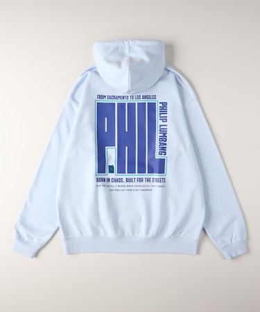 フィリップ・ランバン 「Ｐｈｉｌｉｐ　Ｌｕｍｂａｎｇ」プリントスウェットパーカー