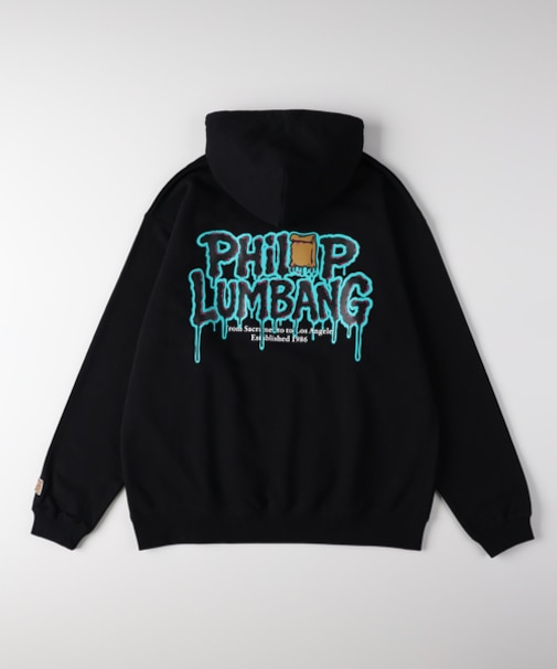 フィリップ・ランバン 「Philip Lumbang」プリントスウェットパーカー