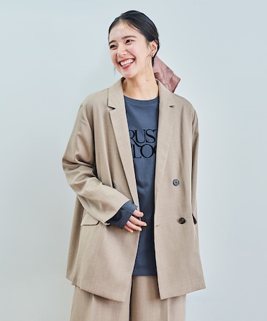 ハニーサックルローズ ゆるテーラードジャケット