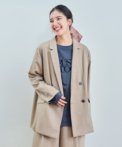 ハニーサックルローズ ゆるテーラードジャケット