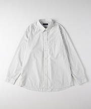 バックナンバー ブロードストライプ長袖シャツ