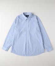 バックナンバー ブロードストライプ長袖シャツ